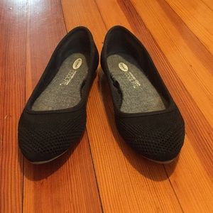 Mesh Dr Scholl’s flats
